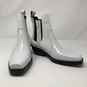 Jeffrey Campbell Ankle Bootie - White - 6.5